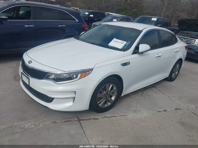 2016 Kia Optima Lx Turbo მანქანა იყიდება აუქციონზე, vin: 5XXGT4L14GG030032, აუქციონის ნომერი: 44503750