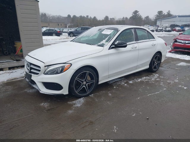 44503765 :رقم المزاد ، 55SWF4KB5GU110664 vin ، 2016 Mercedes-benz C 300 Sport 4matic مزاد بيع