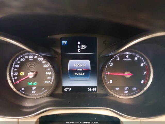 44503806 :رقم المزاد ، 55SWF4KB5FU031302 vin ، 2015 Mercedes-benz C 300 4matic مزاد بيع