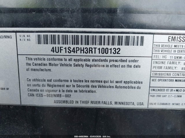 Продаж на аукціоні авто 2024 Arctic Cat Pantera 1000, vin: 4UF1S4PH3RT100132, номер лоту: 44503964