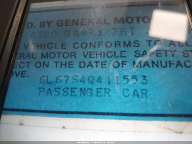 1974 CADILLAC EL DORADO 6L67S4Q411553 Photo 8