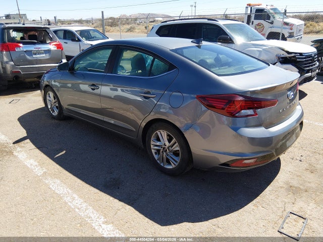 2019 Hyundai Elantra Limited მანქანა იყიდება აუქციონზე, vin: 5NPD84LF2KH461126, აუქციონის ნომერი: 44504204