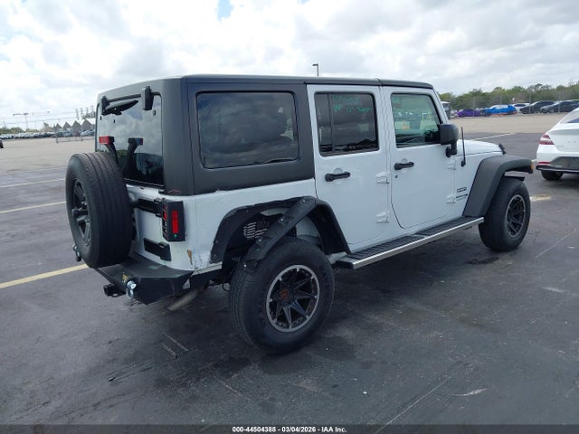 2018 Jeep Wrangler Jk Unlimited Sport 4x4 მანქანა იყიდება აუქციონზე, vin: 1C4BJWDG6JL909148, აუქციონის ნომერი: 44504388