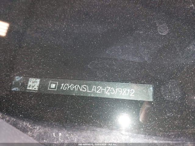 44504515 :رقم المزاد ، 1GKKNSLA2HZ319812 vin ، 2017 Gmc Acadia Sle-2 مزاد بيع