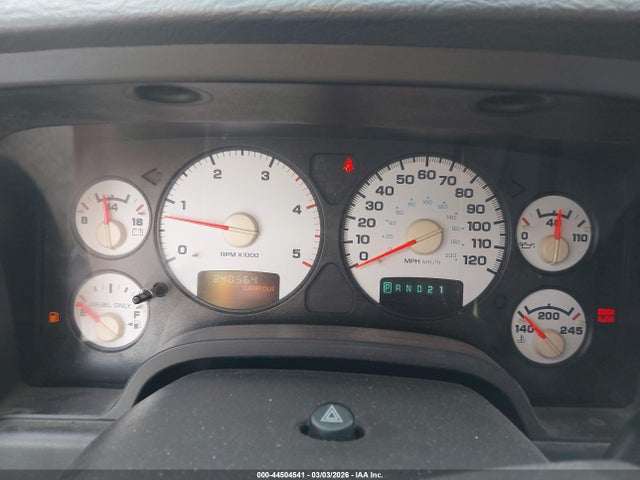 Aukcja sprzedaży 2004 Dodge Ram 2500 Slt/laramie, vin: 3D7KU28CX4G103425, numer aukcji: 44504541