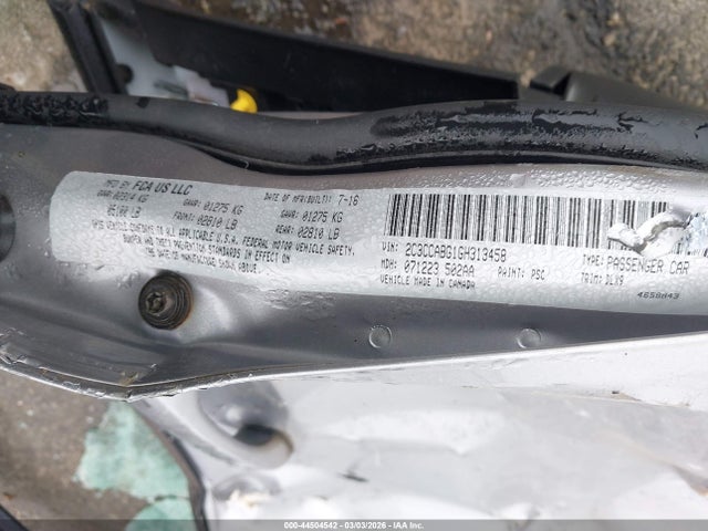 Продаж на аукціоні авто 2016 Chrysler 300 300s, vin: 2C3CCABG1GH313458, номер лоту: 44504542