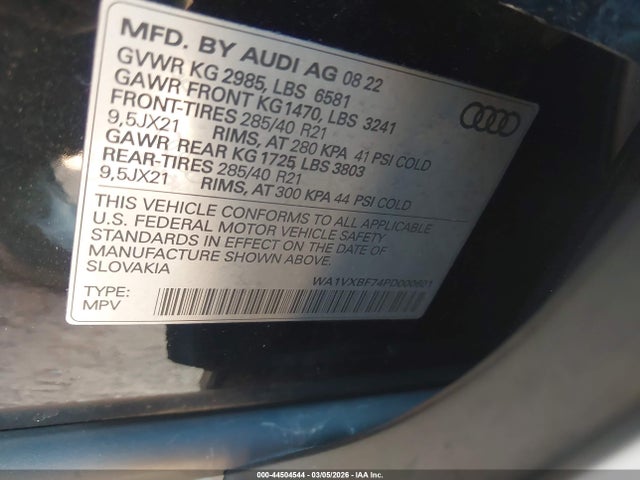 2023 AUDI Q7 WA1VXBF74PD000601 Photo 8
