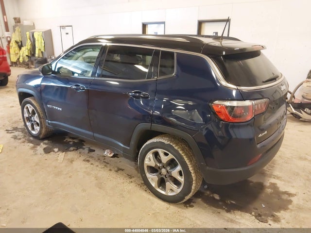 Продажа на аукционе авто 2020 Jeep Compass Limited 4x4, vin: 3C4NJDCB5LT223259, номер лота: 44504546