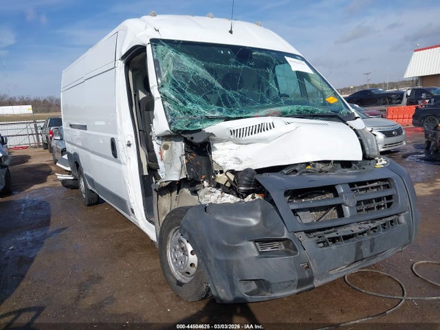 44504625 :رقم المزاد ، 3C6URVJG3EE103872 vin ، 2014 Ram Promaster 3500 High Roof مزاد بيع