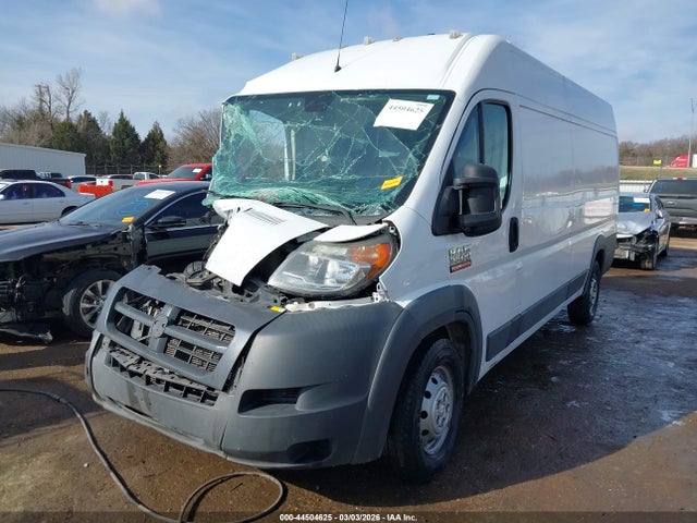 44504625 :رقم المزاد ، 3C6URVJG3EE103872 vin ، 2014 Ram Promaster 3500 High Roof مزاد بيع