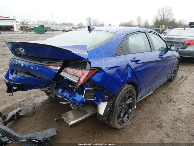 2025 Hyundai Elantra N Line მანქანა იყიდება აუქციონზე, vin: KMHLR4DF5SU931951, აუქციონის ნომერი: 44504687