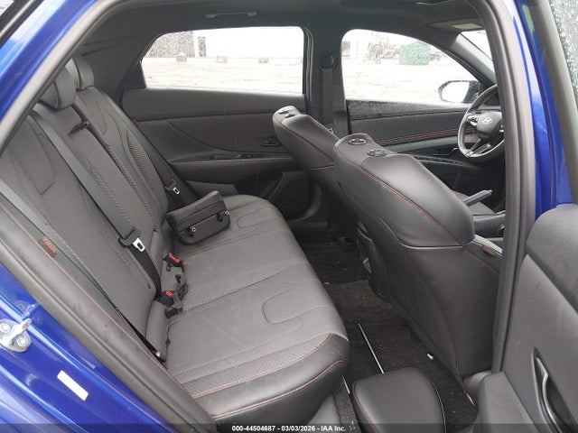 2025 Hyundai Elantra N Line მანქანა იყიდება აუქციონზე, vin: KMHLR4DF5SU931951, აუქციონის ნომერი: 44504687