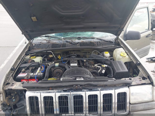 1998 Jeep Grand Cherokee Laredo მანქანა იყიდება აუქციონზე, vin: 1J4GZ58S6WC371026, აუქციონის ნომერი: 44505099