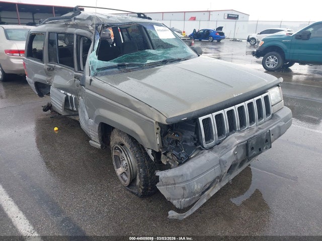 1998 Jeep Grand Cherokee Laredo მანქანა იყიდება აუქციონზე, vin: 1J4GZ58S6WC371026, აუქციონის ნომერი: 44505099