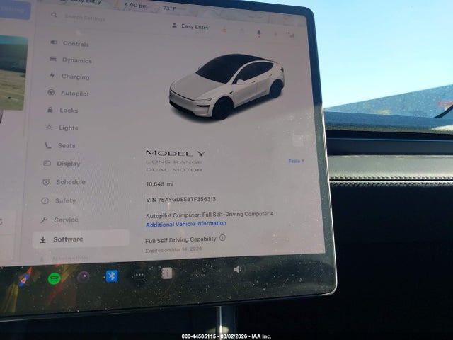 2026 TESLA MODEL Y 7SAYGDEE8TF356313 Photo 6