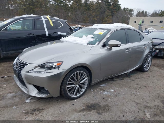 2015 Lexus Is 250 მანქანა იყიდება აუქციონზე, vin: JTHCF1D27F5015991, აუქციონის ნომერი: 44505220