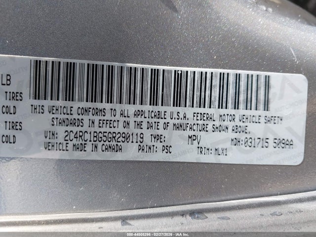 2C4RC1BG5GR290119 Chrysler Town &amp; Country Touring