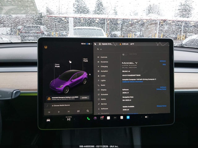 5YJYGAEE0MF176935 Tesla Model Y Long Range Dual Motor All-wheel Drive