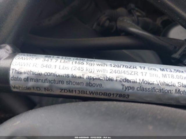 2013 DUCATI DIAVEL ZDM13BLW8DB017893 Photo 9