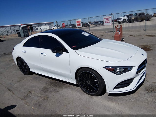 Aukcja sprzedaży 2022 Mercedes-benz Cla 250 Coupe, vin: W1K5J4GB0NN322056, numer aukcji: 44505530