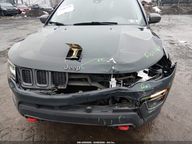 Aukcja sprzedaży 2018 Jeep Compass Trailhawk 4x4, vin: 3C4NJDDBXJT270072, numer aukcji: 44505550