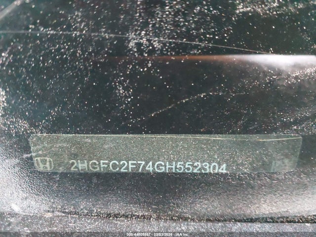 Honda CIVIC EX 2016 2HGFC2F74GH552304 Image 9