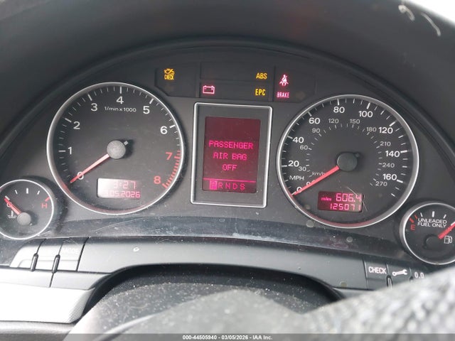 Aukcja sprzedaży 2006 Audi A4 2.0t, vin: WAUDF78E46A138830, numer aukcji: 44505940