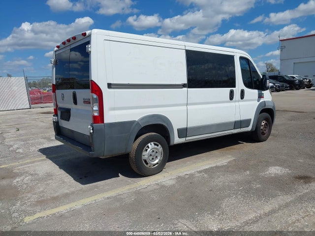 44506009 :رقم المزاد ، 3C6TRVAG9GE118519 vin ، 2016 Ram Promaster 1500 Low Roof مزاد بيع