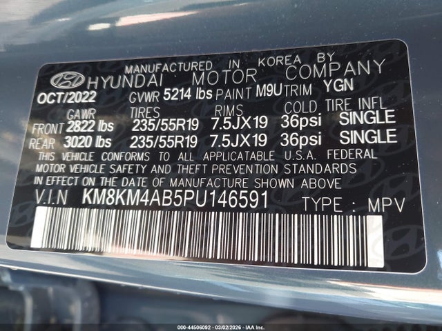 Hyundai Ioniq 5 Se Standard Range 2023 KM8KM4AB5PU146591 Image 9