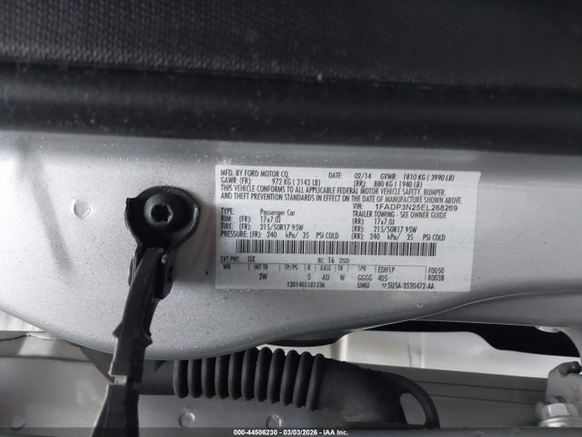 1FADP3N25EL268269 Ford Focus Titanium