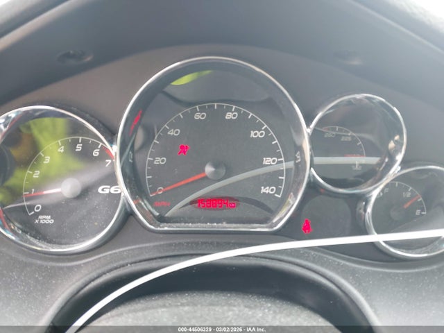 44506329 :رقم المزاد ، 1G2ZH35N474168429 vin ، 2007 Pontiac G6 Gt مزاد بيع