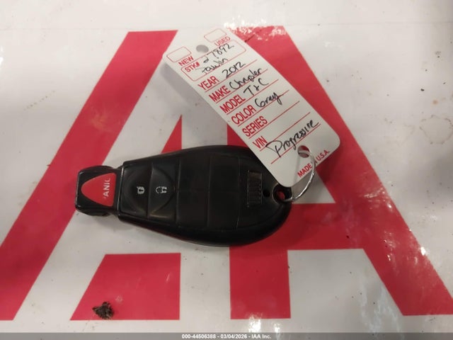 44506388 :رقم المزاد ، 2C4RC1CG0CR301407 vin ، 2012 Chrysler Town & Country Touring-l مزاد بيع