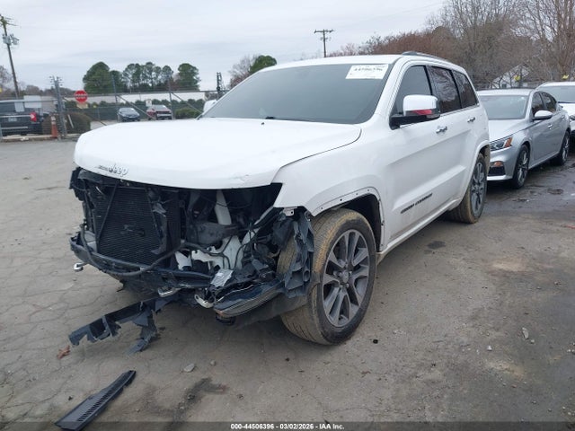44506396 :رقم المزاد ، 1C4RJFCG7JC355649 vin ، 2018 Jeep Grand Cherokee Overland 4x4 مزاد بيع
