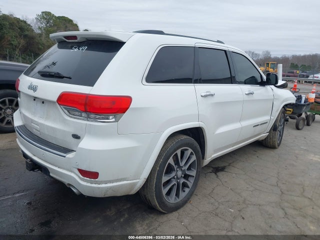 44506396 :رقم المزاد ، 1C4RJFCG7JC355649 vin ، 2018 Jeep Grand Cherokee Overland 4x4 مزاد بيع