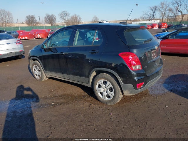 2017 Chevrolet Trax Ls მანქანა იყიდება აუქციონზე, vin: 3GNCJKSB9HL289938, აუქციონის ნომერი: 44506462