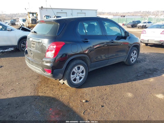 2017 Chevrolet Trax Ls მანქანა იყიდება აუქციონზე, vin: 3GNCJKSB9HL289938, აუქციონის ნომერი: 44506462