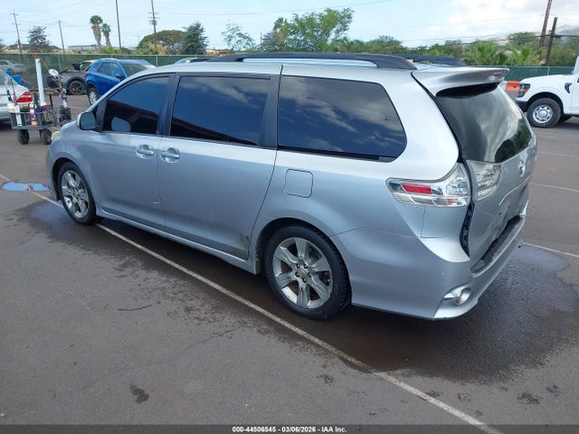 Продаж на аукціоні авто 2012 Toyota Sienna Se 8 Passenger, vin: 5TDXK3DC6CS229590, номер лоту: 44506545