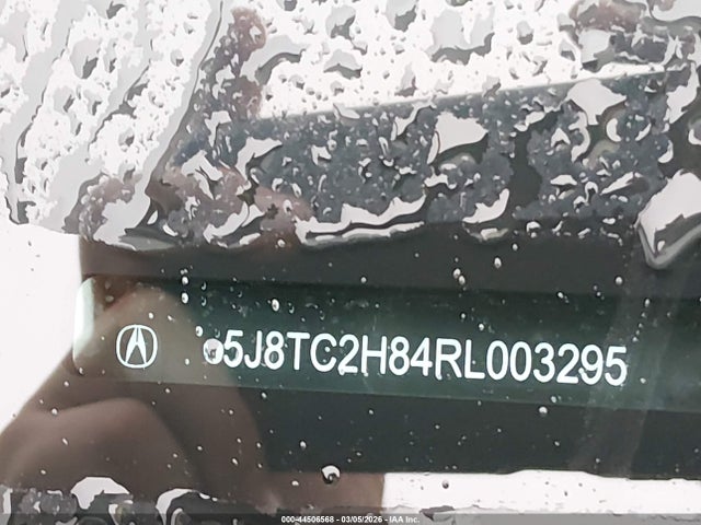 44506568 :رقم المزاد ، 5J8TC2H84RL003295 vin ، 2024 Acura Rdx A-spec Advance Package مزاد بيع