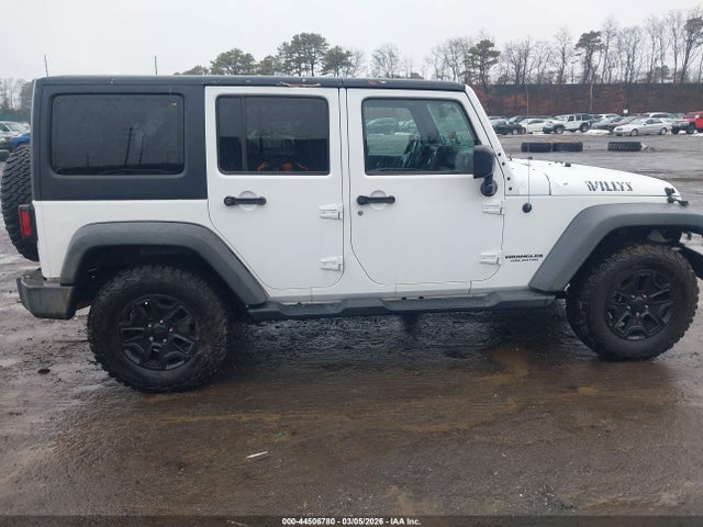 Продаж на аукціоні авто 2016 Jeep Wrangler Unlimited Willys Wheeler, vin: 1C4HJWDG5GL169823, номер лоту: 44506780