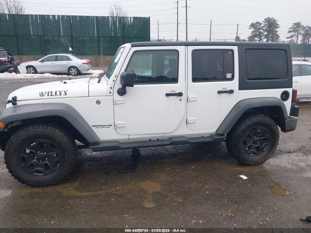 Продаж на аукціоні авто 2016 Jeep Wrangler Unlimited Willys Wheeler, vin: 1C4HJWDG5GL169823, номер лоту: 44506780