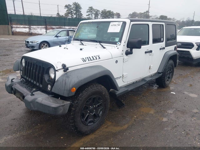 Продаж на аукціоні авто 2016 Jeep Wrangler Unlimited Willys Wheeler, vin: 1C4HJWDG5GL169823, номер лоту: 44506780