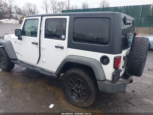Продаж на аукціоні авто 2016 Jeep Wrangler Unlimited Willys Wheeler, vin: 1C4HJWDG5GL169823, номер лоту: 44506780