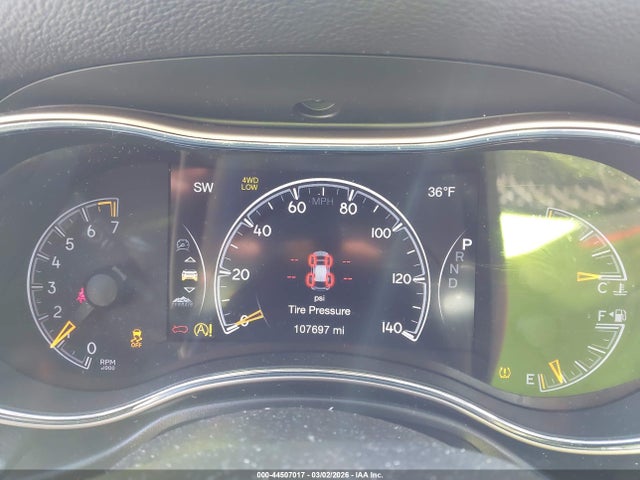 44507017 :رقم المزاد ، 1C4RJFBGXGC489744 vin ، 2016 Jeep Grand Cherokee Limited مزاد بيع