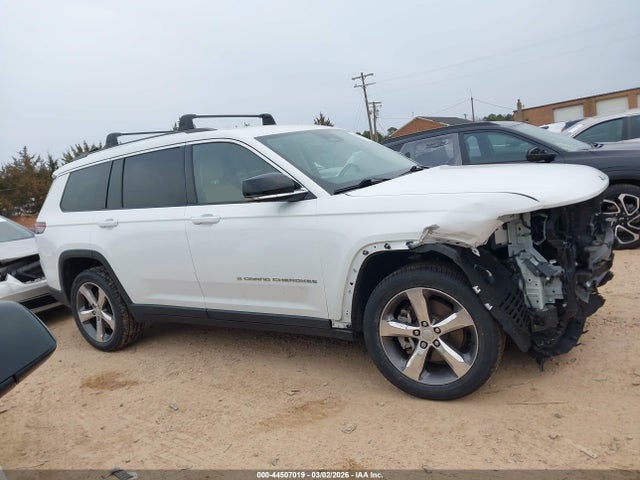 44507019 :رقم المزاد ، 1C4RJKBG1M8123954 vin ، 2021 Jeep Grand Cherokee L Limited 4x4 مزاد بيع