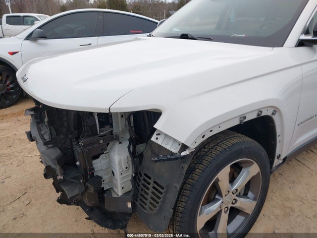 44507019 :رقم المزاد ، 1C4RJKBG1M8123954 vin ، 2021 Jeep Grand Cherokee L Limited 4x4 مزاد بيع