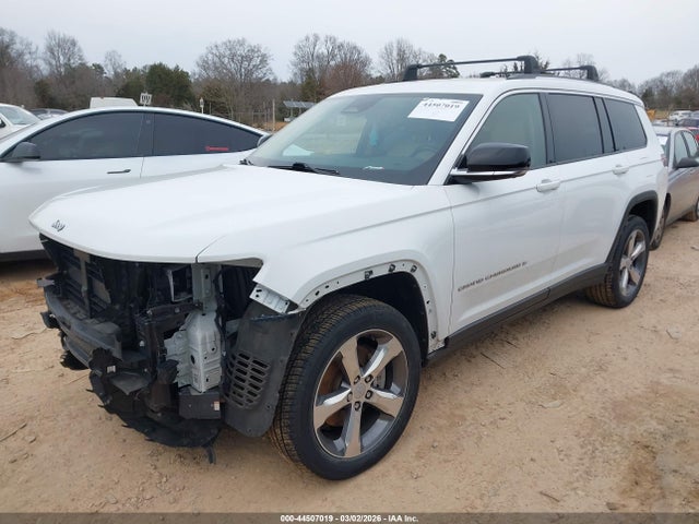 44507019 :رقم المزاد ، 1C4RJKBG1M8123954 vin ، 2021 Jeep Grand Cherokee L Limited 4x4 مزاد بيع