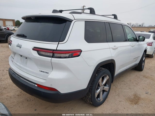 44507019 :رقم المزاد ، 1C4RJKBG1M8123954 vin ، 2021 Jeep Grand Cherokee L Limited 4x4 مزاد بيع