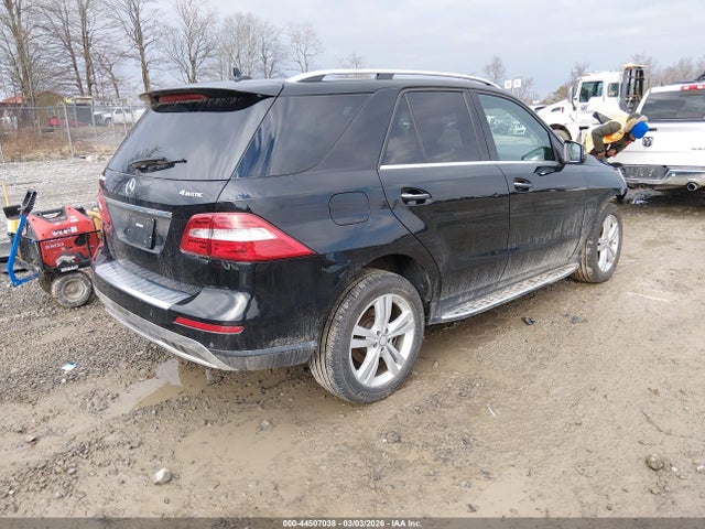 44507038 :رقم المزاد ، 4JGDA5HB6FA582136 vin ، 2015 Mercedes-benz Ml 350 4matic مزاد بيع