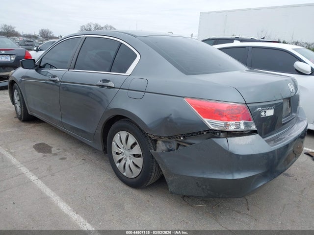 Aukcja sprzedaży 2009 Honda Accord 2.4 Lx, vin: 1HGCP263X9A191683, numer aukcji: 44507135