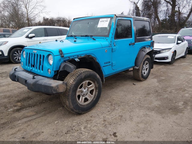 2017 JEEP WRANGLER 1C4AJWAG0HL580022 Photo 1